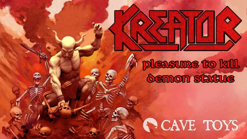 Kreator 1/10 Kreator Pleasure to Kill Album Ver. szobor figura 13 cm termékfotó