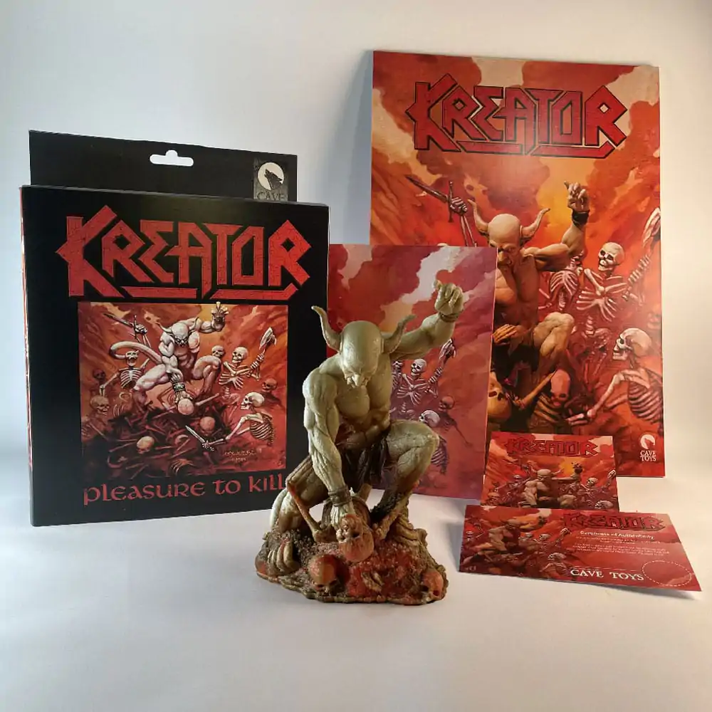 Kreator 1/10 Kreator Pleasure to Kill Bloody Ver. szobor figura 13 cm termékfotó