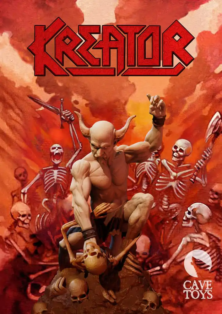 Kreator 1/10 Kreator Pleasure to Kill Bloody Ver. szobor figura 13 cm termékfotó