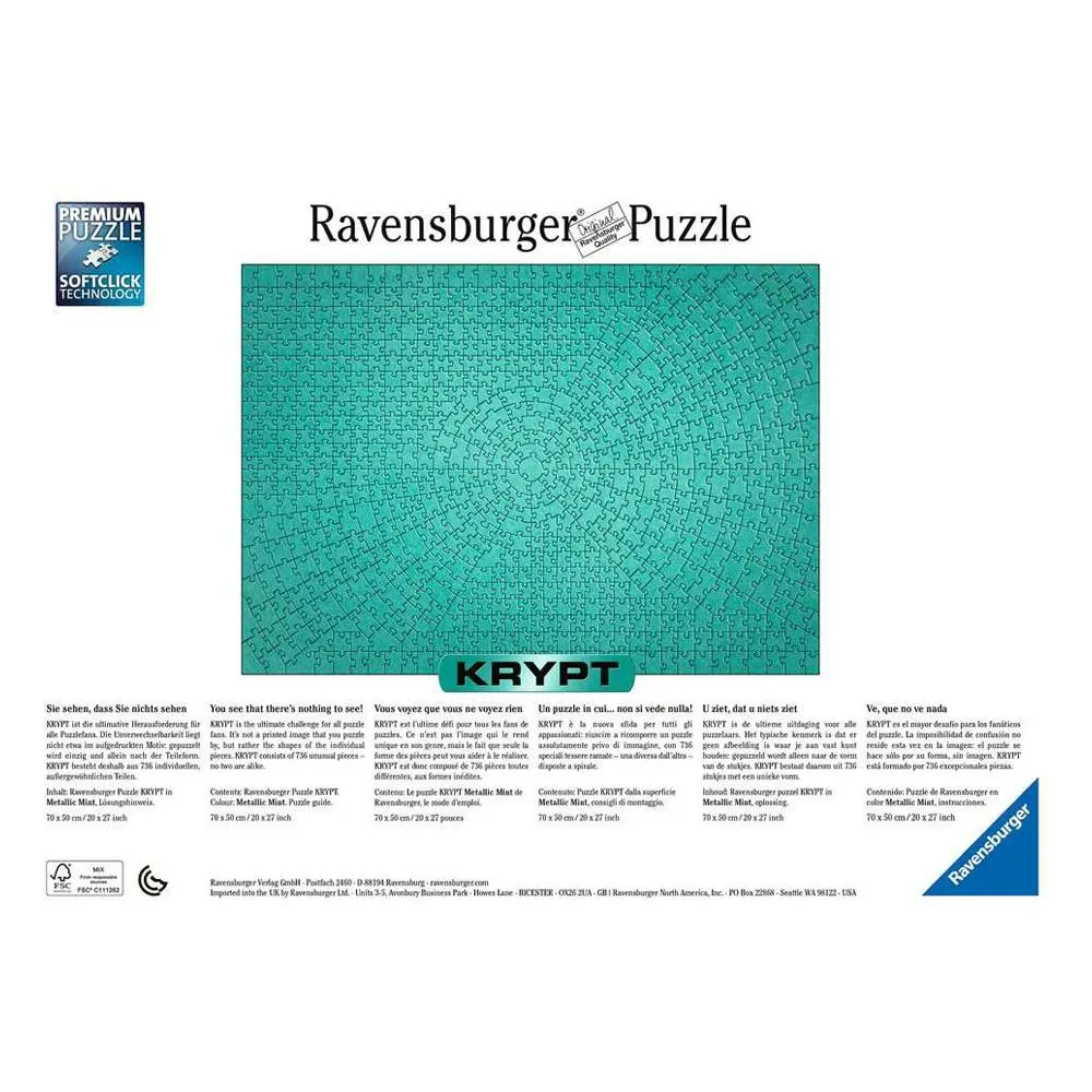 Krypt Mint puzzle (736 darab) termékfotó