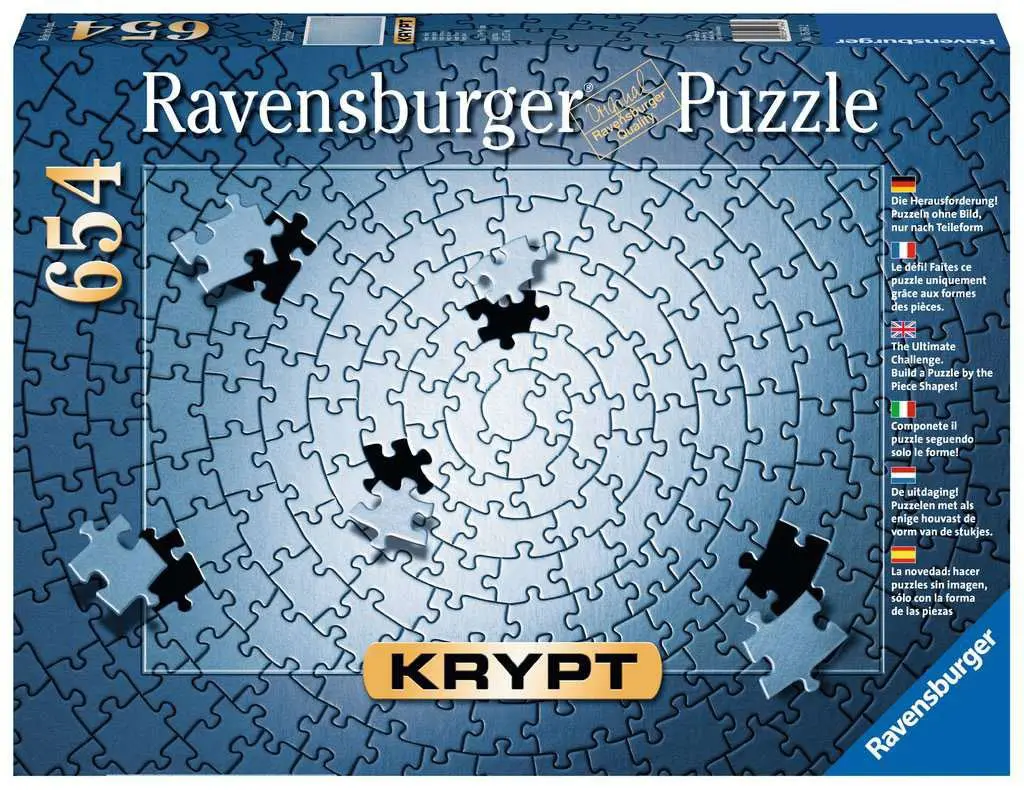 Krypt Silver puzzle (654 darab) termékfotó