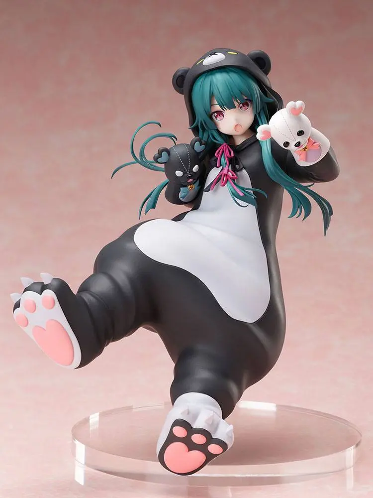 Kuma Kuma Kuma Bear 1/7 Yuna PVC szobor figura 22 cm termékfotó