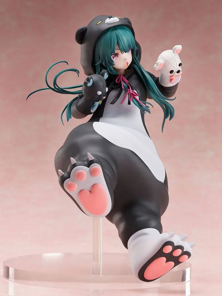 Kuma Kuma Kuma Bear 1/7 Yuna PVC szobor figura 22 cm termékfotó