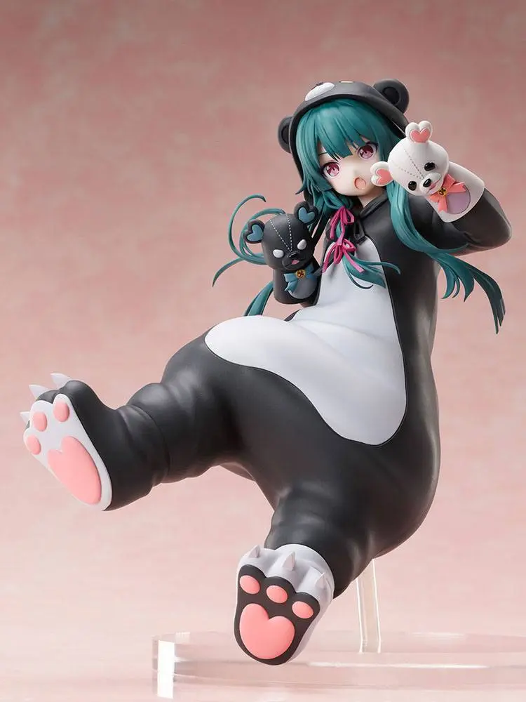 Kuma Kuma Kuma Bear 1/7 Yuna PVC szobor figura 22 cm termékfotó