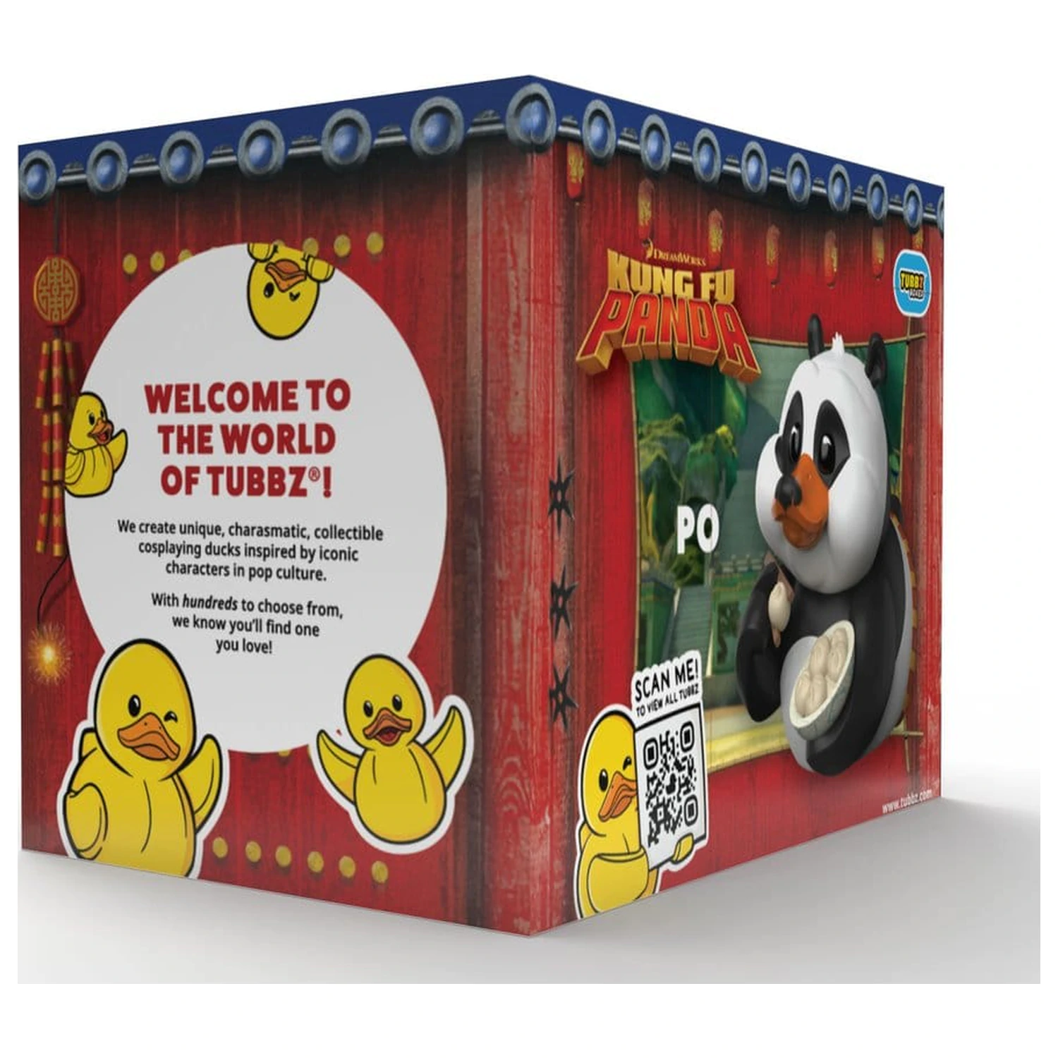 Kung Fu Panda Tubbz PVC figura Po termékfotó