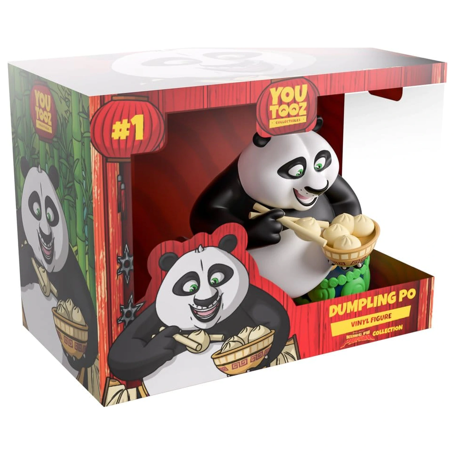 Kung Fu Panda Vinyl figura Po (Dumpling) 10 cm termékfotó