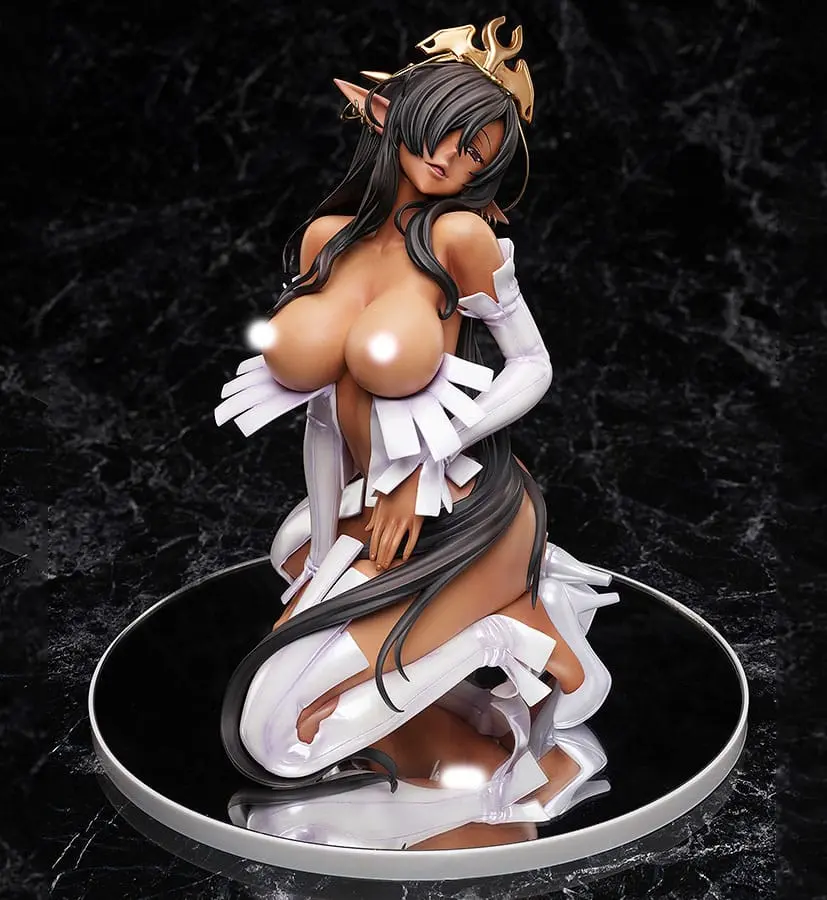 Kuroinu: Kedakaki Seijo Wa Hakudaku Ni Somaru 1/4 Olga Discordia Wedding White Ver. szobor figura 25 cm termékfotó