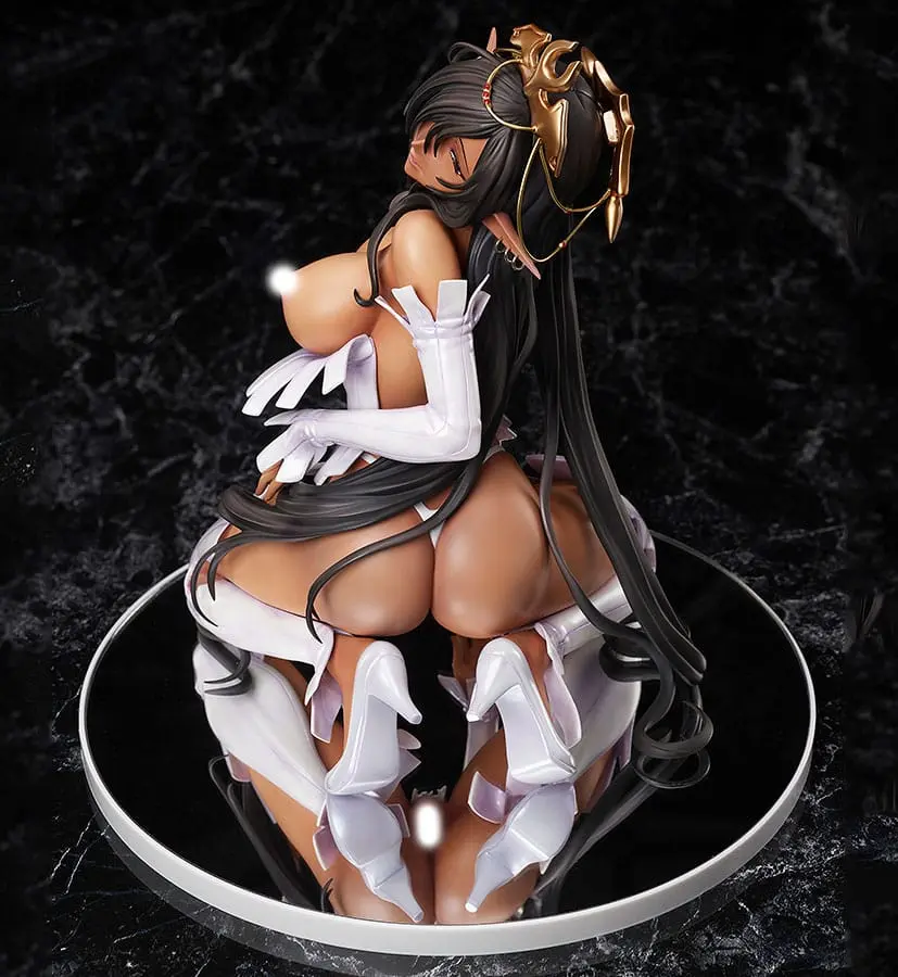 Kuroinu: Kedakaki Seijo Wa Hakudaku Ni Somaru 1/4 Olga Discordia Wedding White Ver. szobor figura 25 cm termékfotó