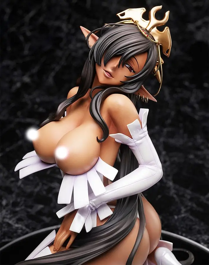 Kuroinu: Kedakaki Seijo Wa Hakudaku Ni Somaru 1/4 Olga Discordia Wedding White Ver. szobor figura 25 cm termékfotó