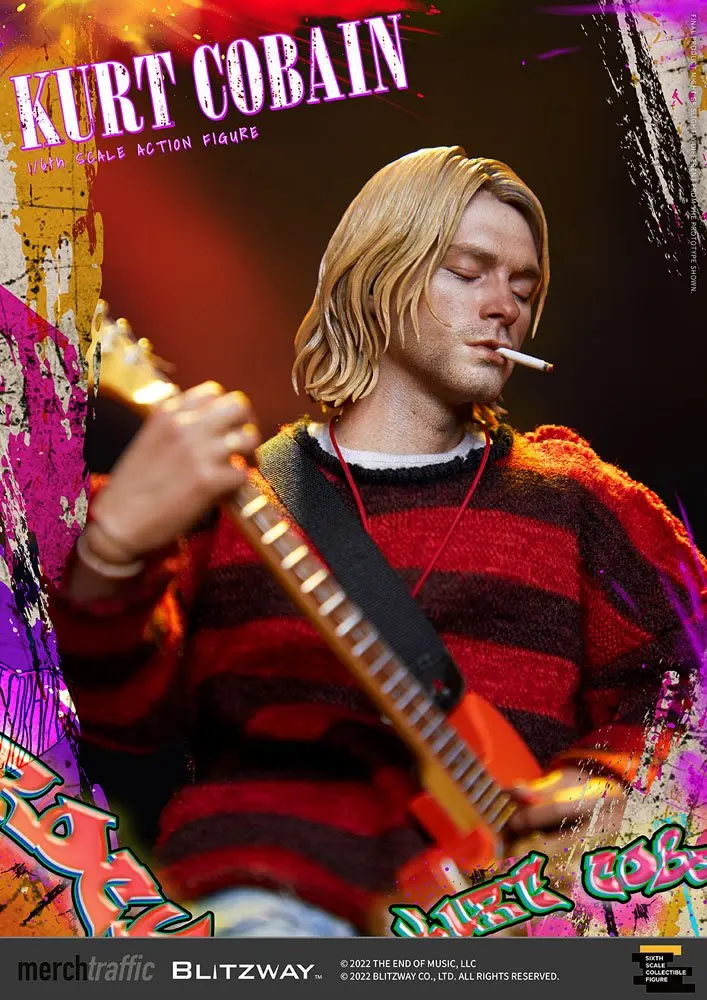 Kurt Cobain 1/6 On Stage akciófigura 32 cm termékfotó