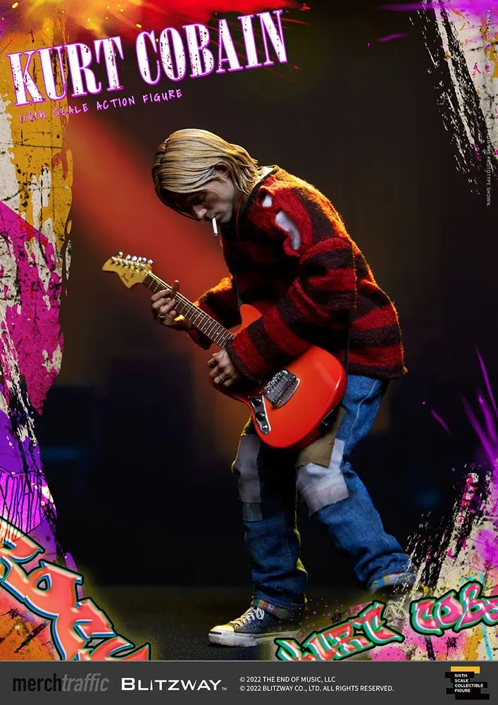 Kurt Cobain 1/6 On Stage akciófigura 32 cm termékfotó