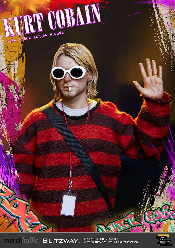 Kurt Cobain 1/6 On Stage akciófigura 32 cm termékfotó