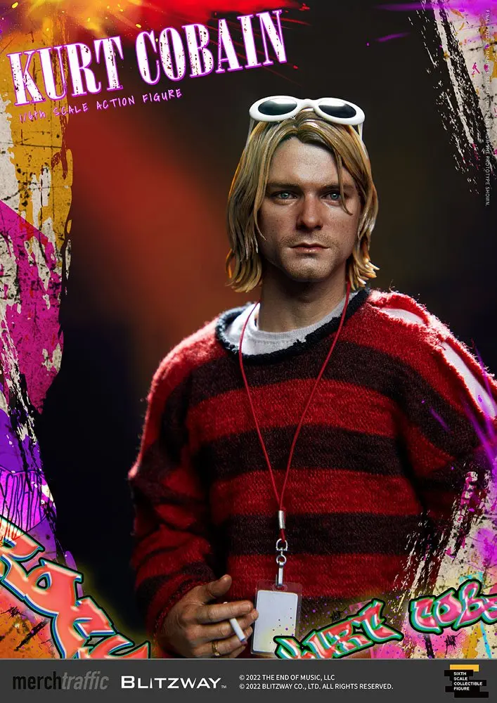 Kurt Cobain 1/6 On Stage akciófigura 32 cm termékfotó