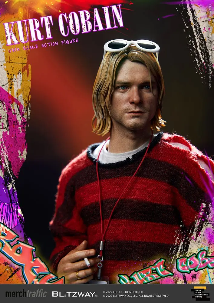 Kurt Cobain 1/6 On Stage akciófigura 32 cm termékfotó