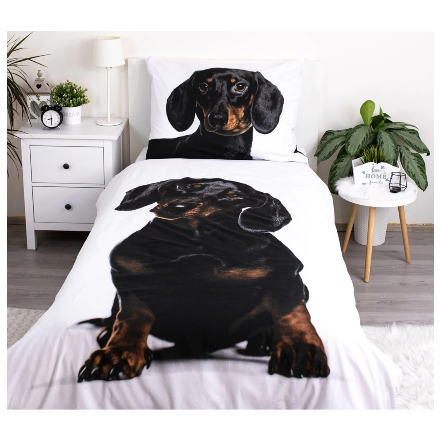 Kutyás Dachshund ágyneműhuzat termékfotó