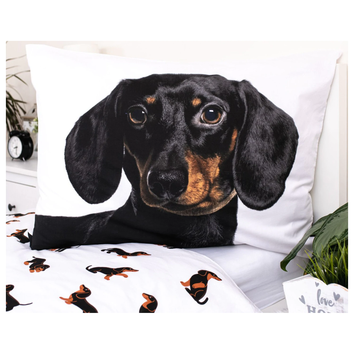 Kutyás Dachshund ágyneműhuzat termékfotó