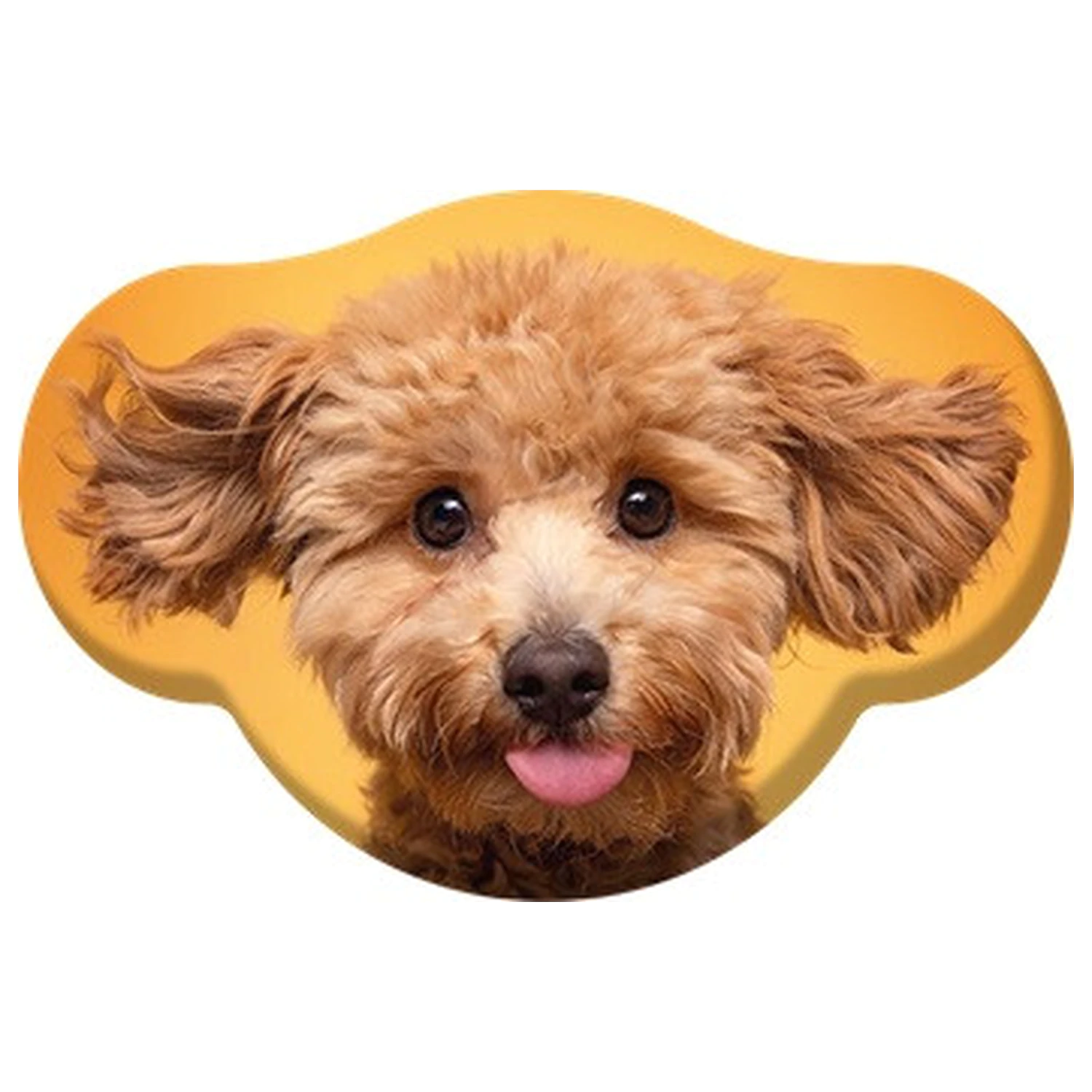 Kutyás Toy Poodle formapárna, díszpárna   termékfotó