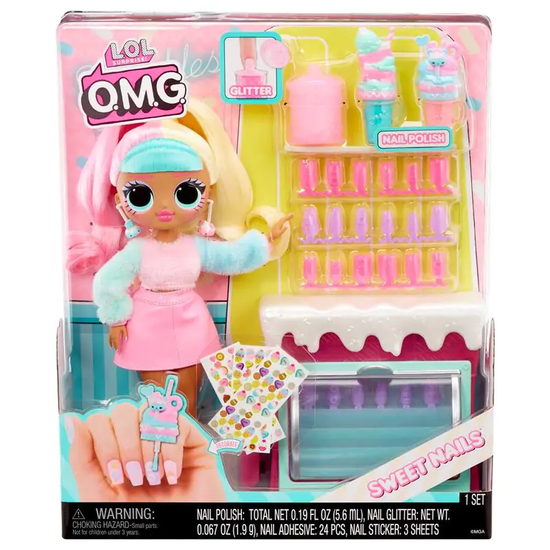 L.O.L. Surprise Candylicious Candy Shop Sweet Nails játék baba termékfotó