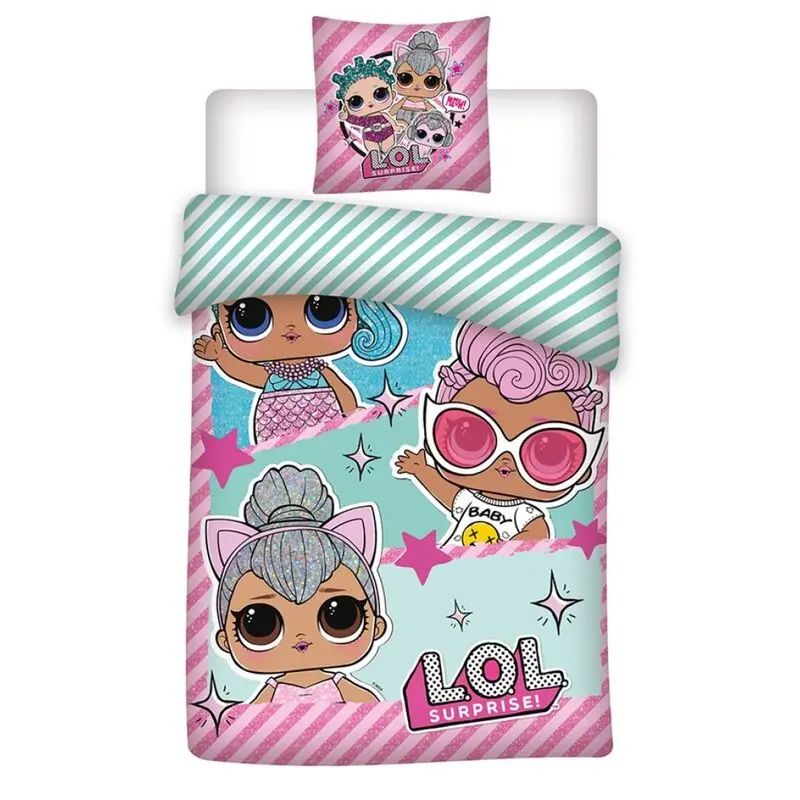 L.O.L Surprise organikus pamut ágyneműhuzat 90cm termékfotó