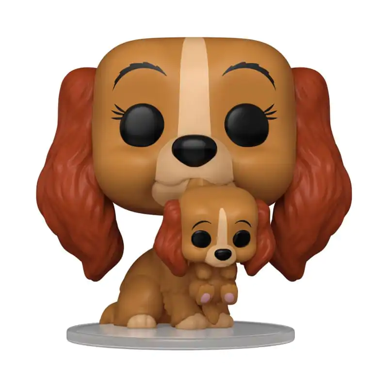 Lady and the Tramp Funko POP! Disney Vinyl figura Lady w/puppy 9 cm termékfotó