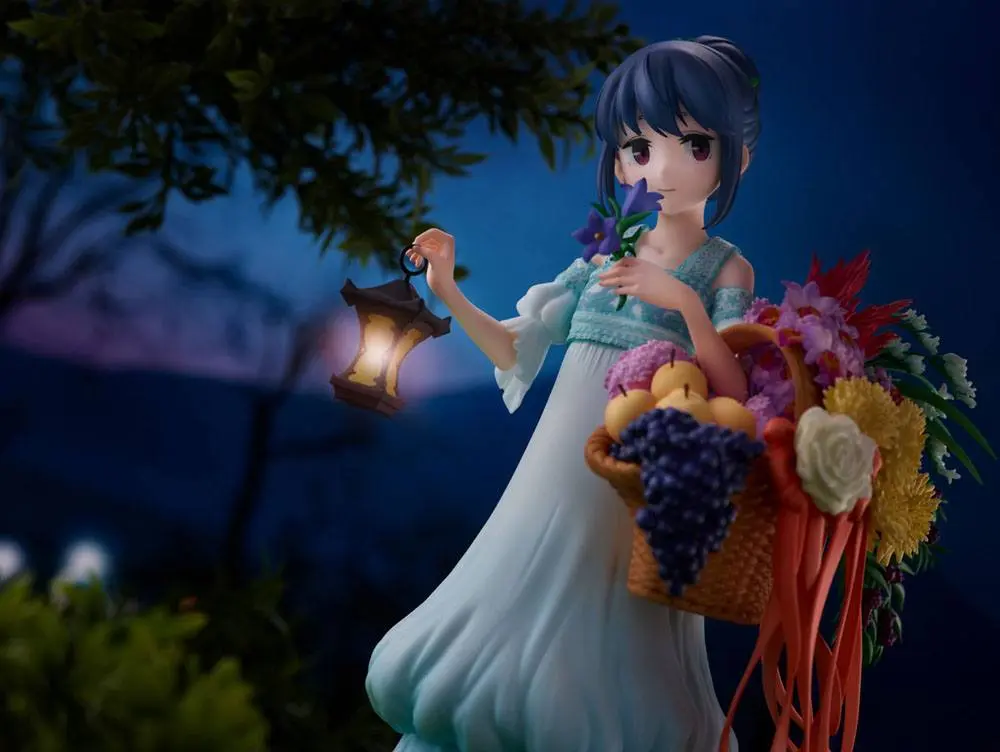 Laid-Back Camp 1/7 Rin Shima Birtday ver. PVC szobor figura 24 cm termékfotó