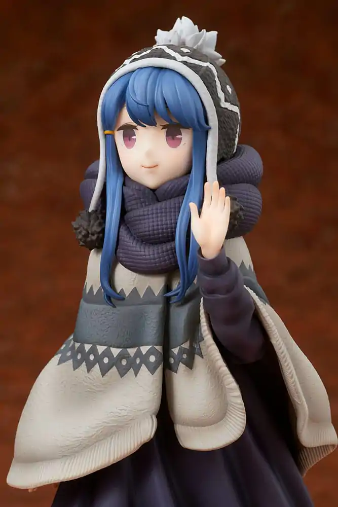 Laid-Back Camp 1/7 Rin Shima Lake Shibire Camping Ver. szobor figura 22 cm termékfotó