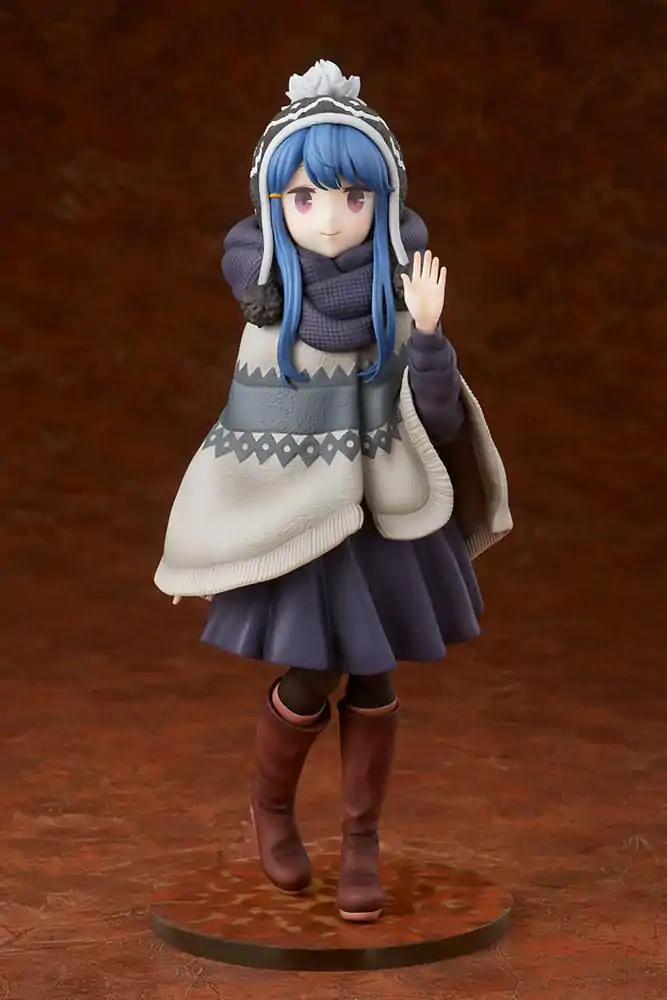 Laid-Back Camp 1/7 Rin Shima Lake Shibire Camping Ver. szobor figura 22 cm termékfotó