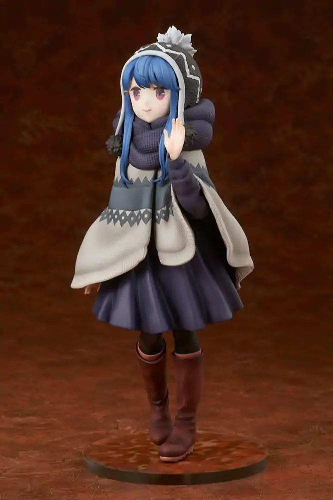 Laid-Back Camp 1/7 Rin Shima Lake Shibire Camping Ver. szobor figura 22 cm termékfotó