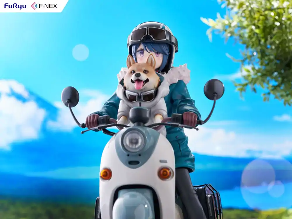 Laid Back Camp F:NEX 1/7 Rin Shima PVC szobor figura 20 cm termékfotó