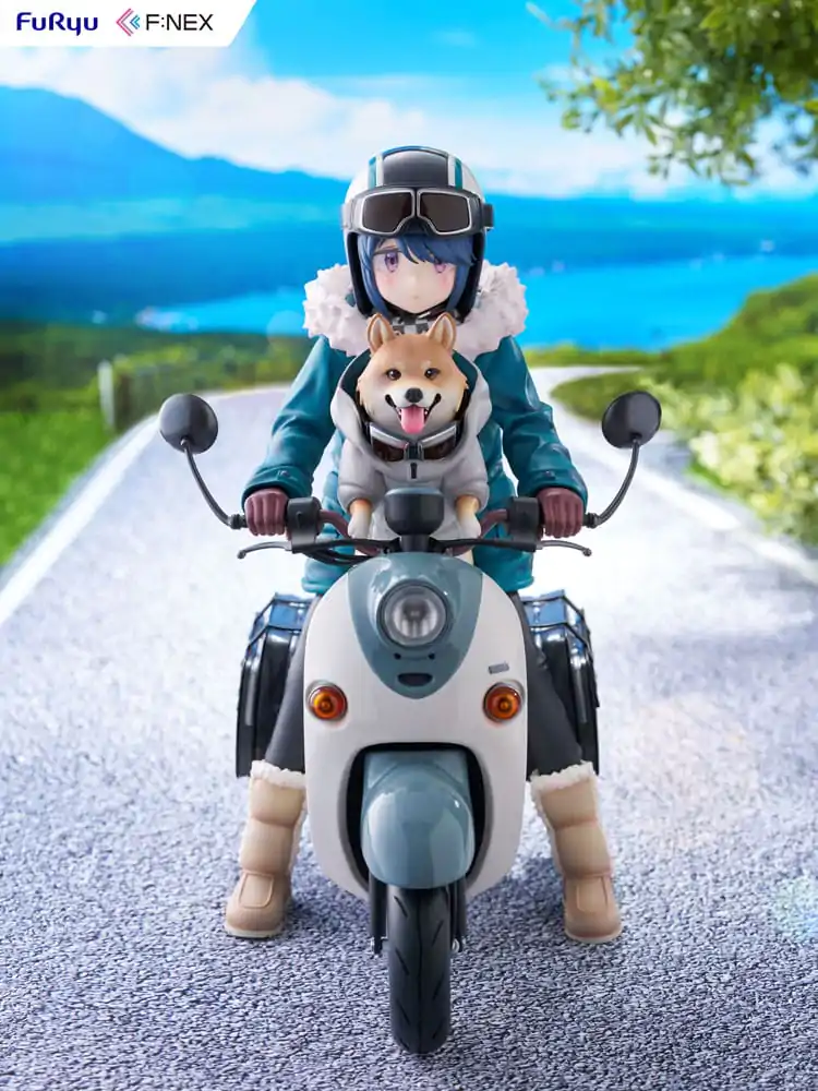 Laid Back Camp F:NEX 1/7 Rin Shima PVC szobor figura 20 cm termékfotó