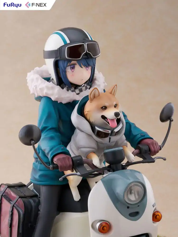 Laid Back Camp F:NEX 1/7 Rin Shima PVC szobor figura 20 cm termékfotó