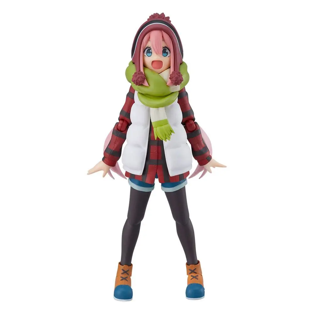 Laid-Back Camp Figma Nadeshiko Kagamihara akciófigura 13 cm termékfotó