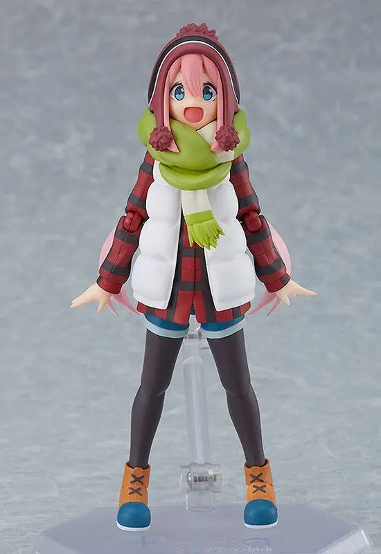 Laid-Back Camp Figma  Nadeshiko Kagamihara DX Edition akciófigura 13 cm termékfotó