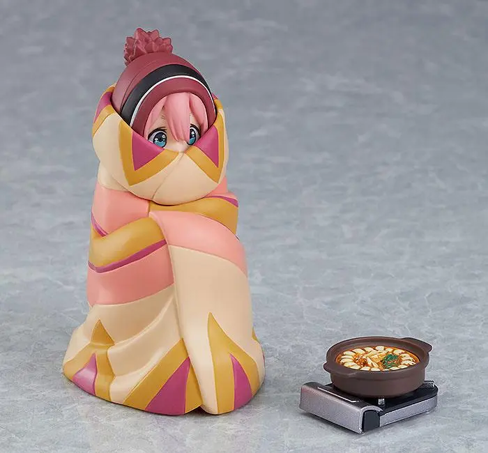 Laid-Back Camp Figma  Nadeshiko Kagamihara DX Edition akciófigura 13 cm termékfotó
