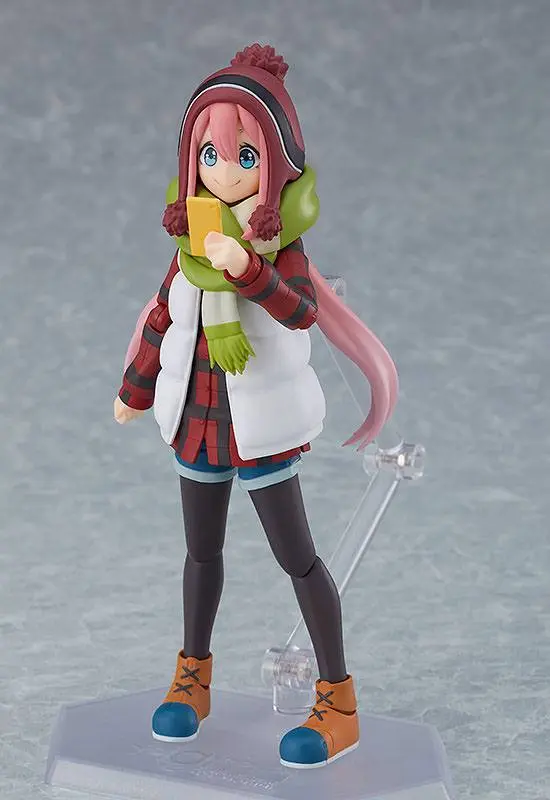 Laid-Back Camp Figma  Nadeshiko Kagamihara DX Edition akciófigura 13 cm termékfotó