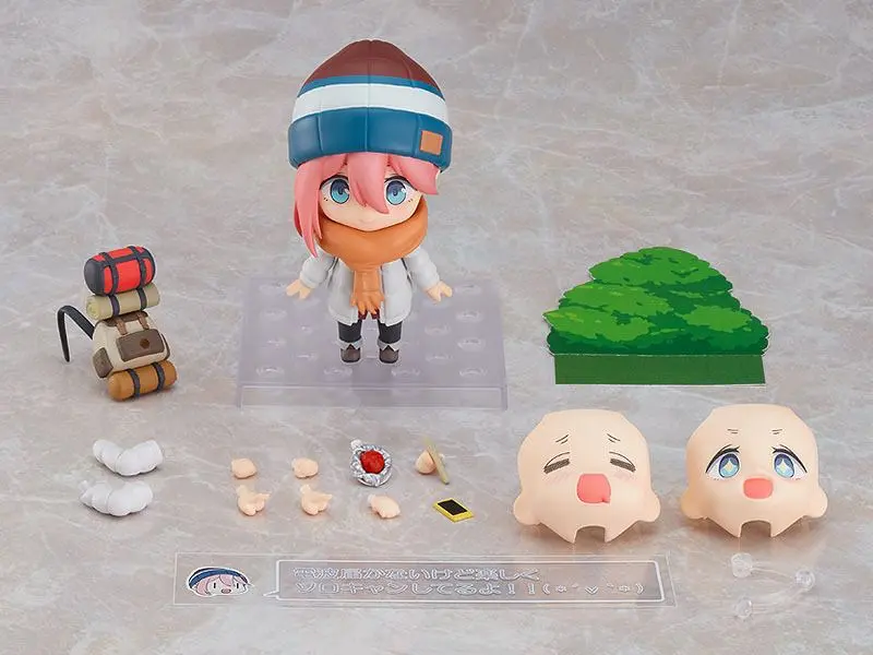 Laid-Back Camp Nadeshiko Kagamihara: Solo Camp Ver. akciófigura 10 cm termékfotó