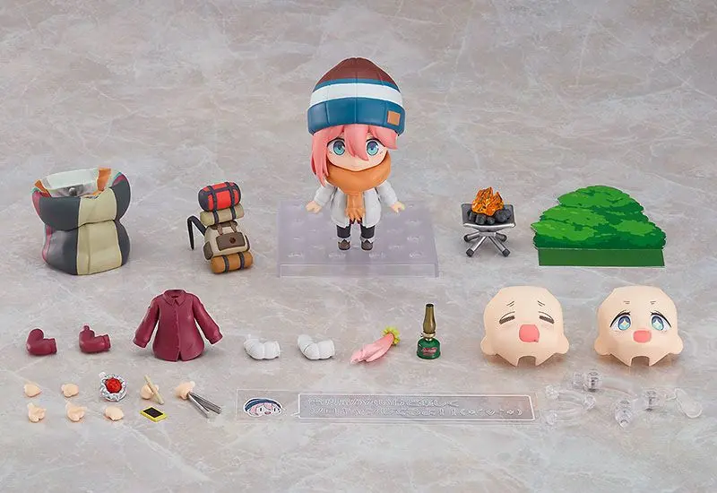 Laid-Back Camp Nadeshiko Kagamihara: Solo Camp Ver. DX Edition akciófigura 10 cm termékfotó