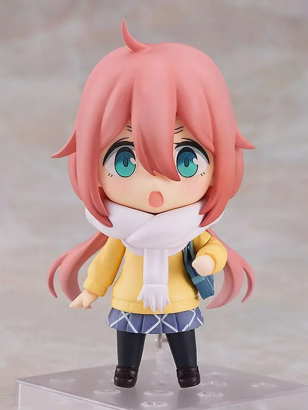 Laid-Back Camp Nadeshiko Nadeshiko Kagamihara: School Uniform Ver. akciófigura 10 cm termékfotó