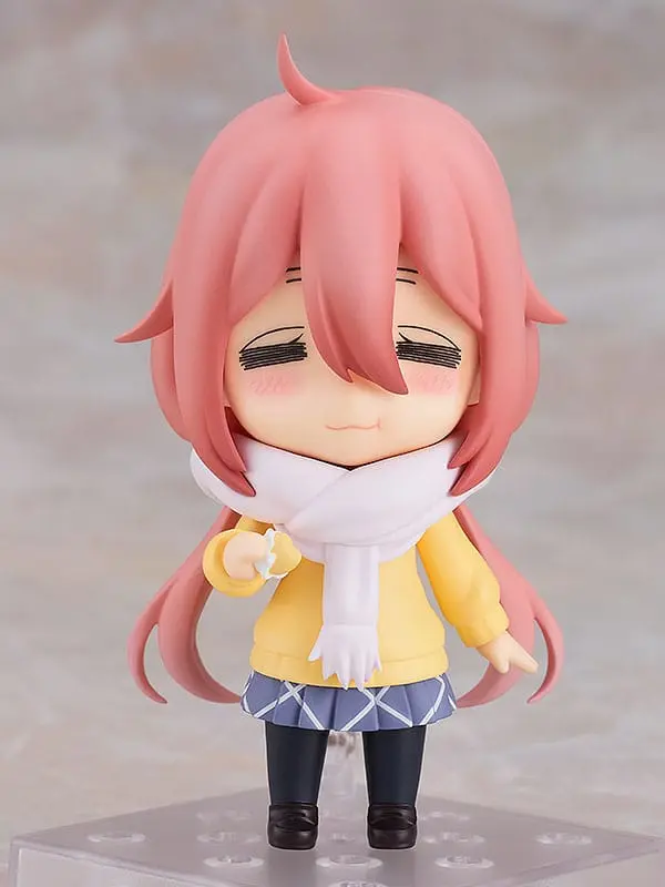 Laid-Back Camp Nadeshiko Nadeshiko Kagamihara: School Uniform Ver. akciófigura 10 cm termékfotó