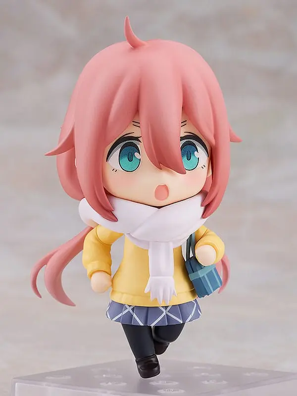 Laid-Back Camp Nadeshiko Nadeshiko Kagamihara: School Uniform Ver. akciófigura 10 cm termékfotó