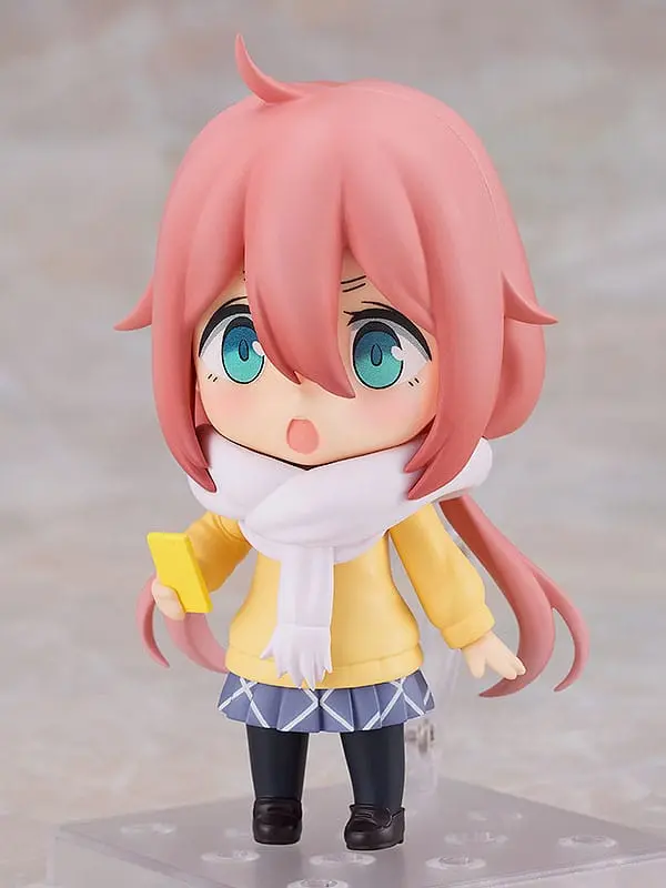 Laid-Back Camp Nadeshiko Nadeshiko Kagamihara: School Uniform Ver. akciófigura 10 cm termékfotó