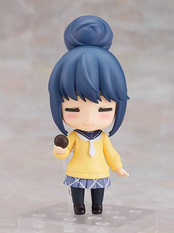 Laid-Back Camp Nendoroid akciófigura Nadeshiko Rin Shima: School Uniform Ver. 10 cm termékfotó