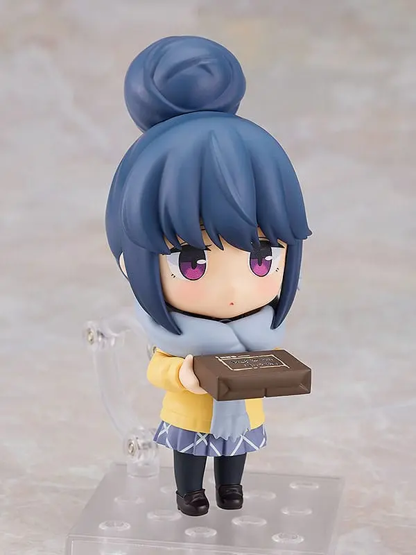 Laid-Back Camp Nendoroid akciófigura Nadeshiko Rin Shima: School Uniform Ver. 10 cm termékfotó