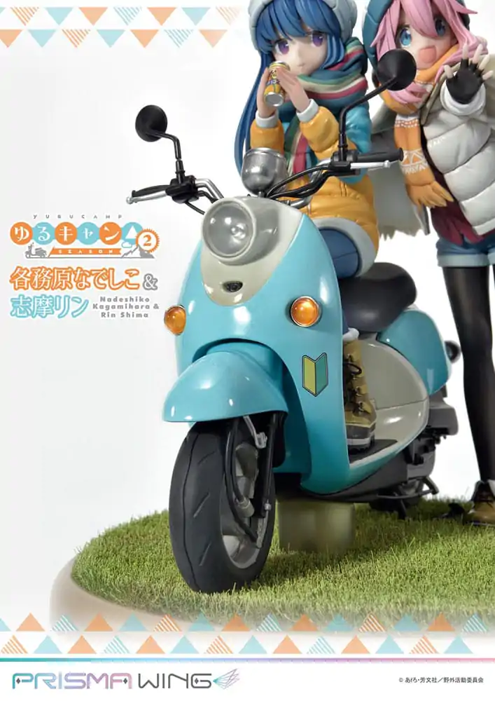 Laid-Back Camp Prisma Wing 1/7 Nadeshiko Kagamihara & Rin Shima PVC szobor figura 24 cm termékfotó