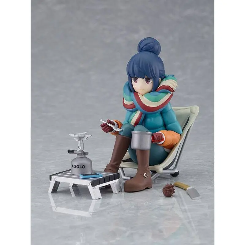 Laid Back Camp Rin Shima Deluxe figma figura 13cm termékfotó