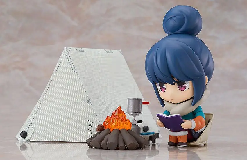 Laid-Back Camp Rin Shima DX Ver. akciófigura 10 cm termékfotó