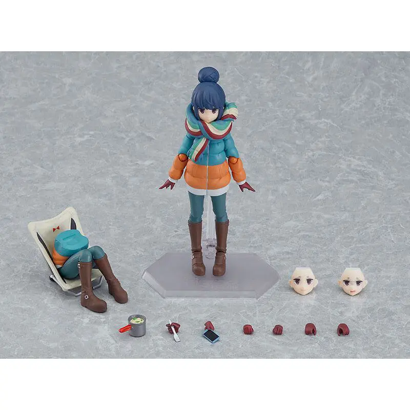 Laid Back Camp Rin Shima figma figura 13cm termékfotó
