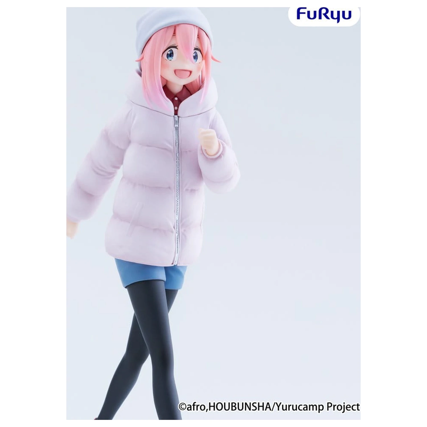Laid-back Camp Season 3 Trio-Try-iT Nadeshiko Kagamihara PVC szobor figura 20 cm   termékfotó