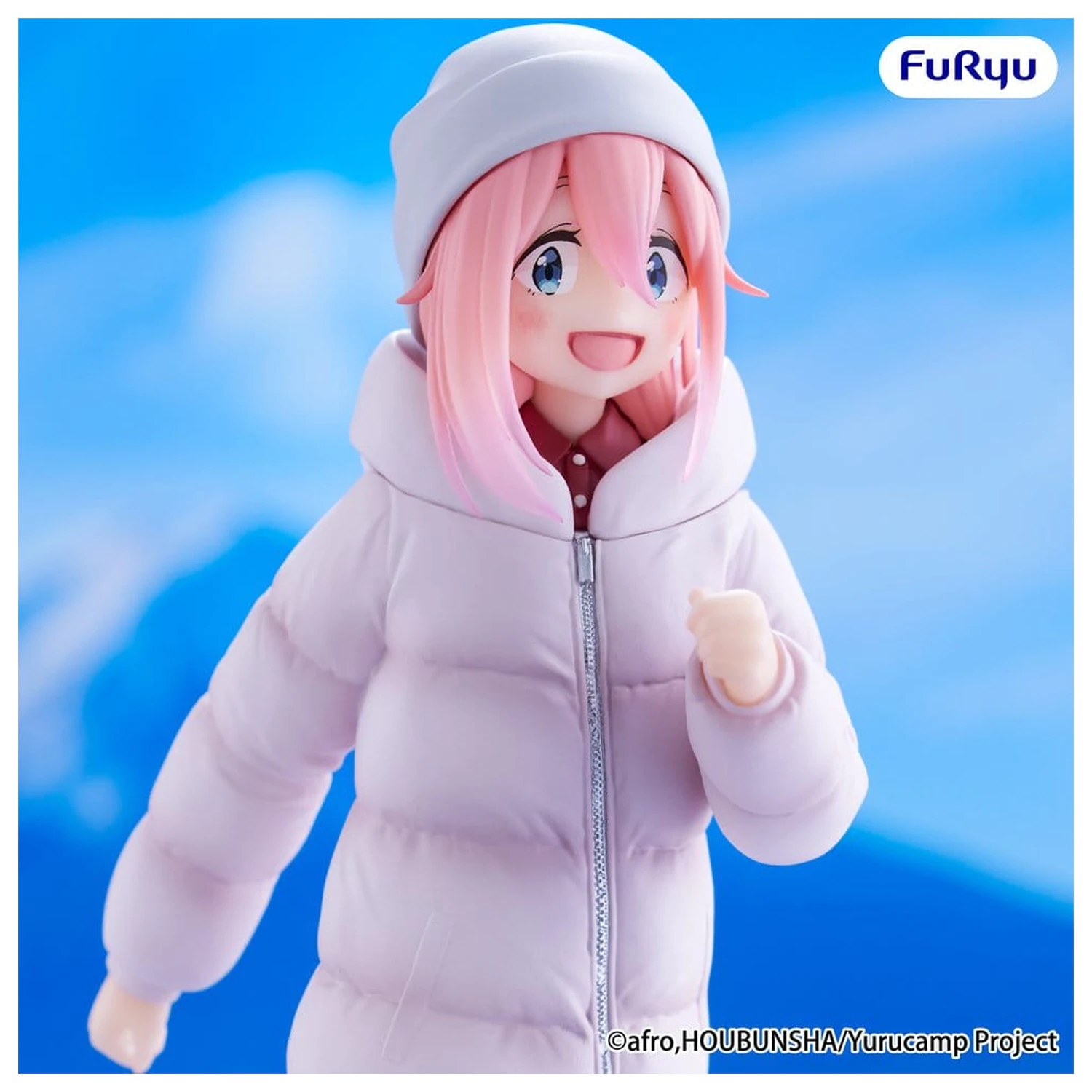 Laid-back Camp Season 3 Trio-Try-iT Nadeshiko Kagamihara PVC szobor figura 20 cm   termékfotó