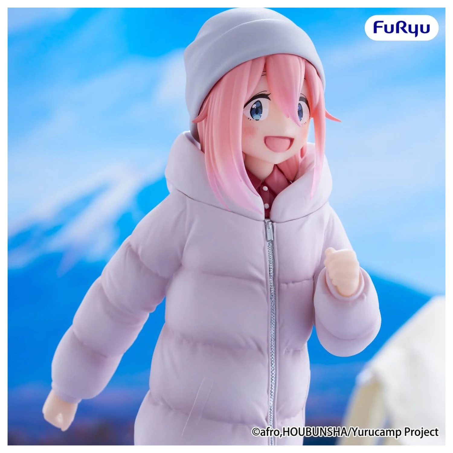 Laid-back Camp Season 3 Trio-Try-iT Nadeshiko Kagamihara PVC szobor figura 20 cm   termékfotó